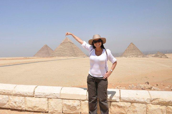 Giza pyramids, Sphinx and Grand Egyptian Museum day tour