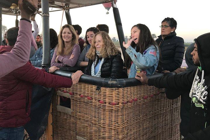 Hot Air Balloon Experience Over Luxor Sky