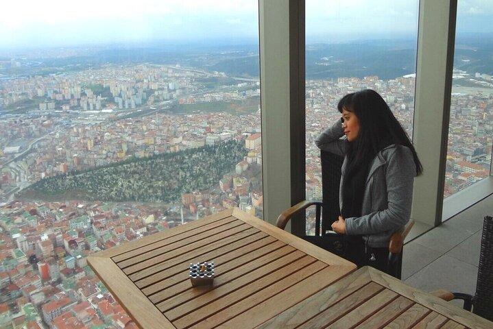 Turkey's tallest skyscraper;4D Simulated Helicopter