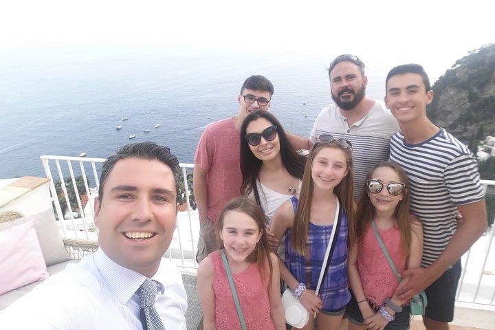 Transfer from Naples to Sorrento with stop in Pompeii 2hours