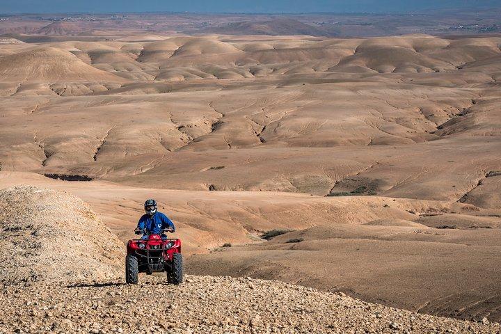 Agafay Desert Full Day Tour in Quad bike with lunch