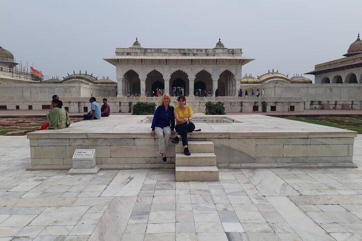 Übernachtung im Taj Mahal Agra mit dem Auto