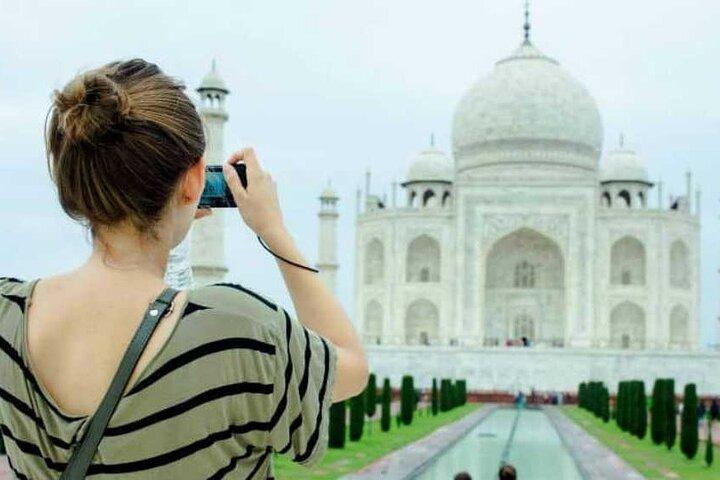 Giornata intera Agra Taj Mahal, Agra Fort e Baby Taj Da Delhi