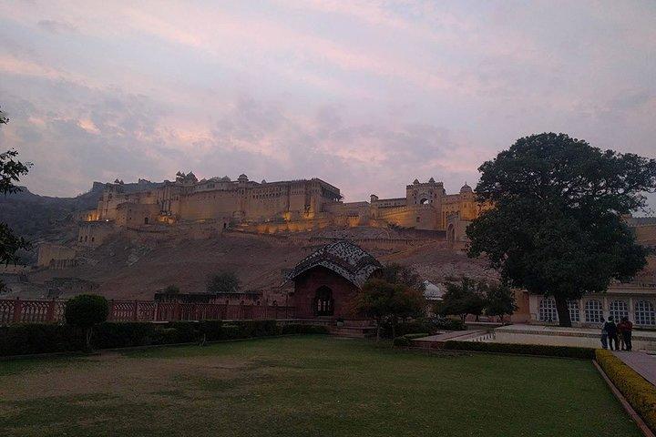 Sound & Light Show På Amber Fort, Jaipur