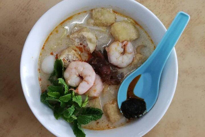 3 timmars arv på en tallrik Lunchhopp i George Town Penang