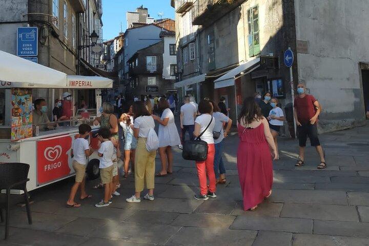 Santiago DE Compostela Excursão privativa a pé com um local