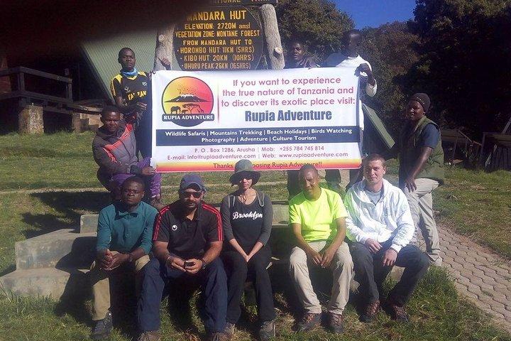 5 dagars Marangu-rutt - Mount Kilimanjaro Trek