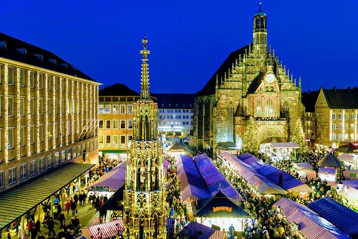 Marchés de Noël: Visite de Nuremberg et Ratisbonne au départ de Munich