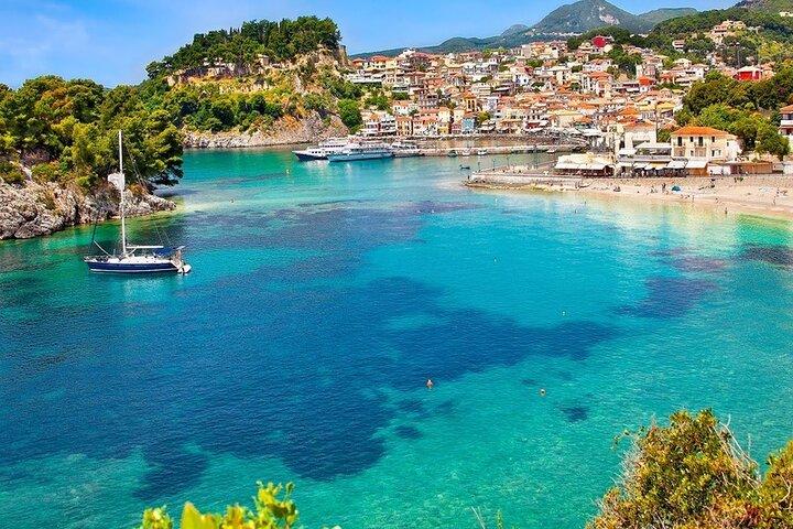 Cruzeiro de dia inteiro para Parga, Ilhas Sivota e Lagoa Azul saindo de Corfu