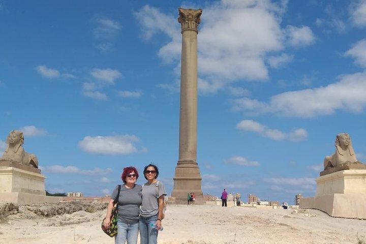 Privé volledige dag: Alexandria-dagtour vanuit Caïro met de auto met privégids