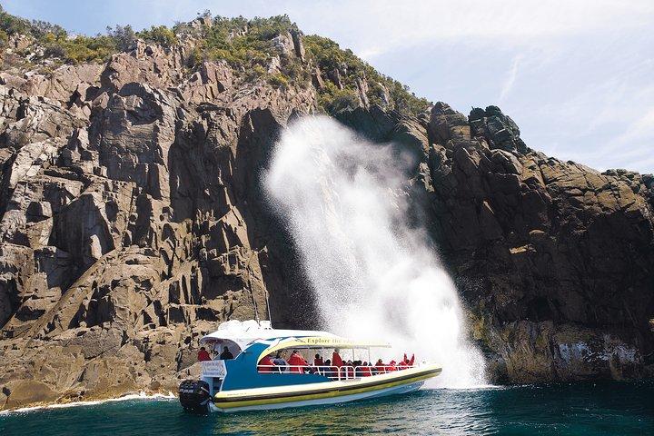ブルーニー島アドベンチャーベイ発ブルーニー島ワイルドネスクルーズ