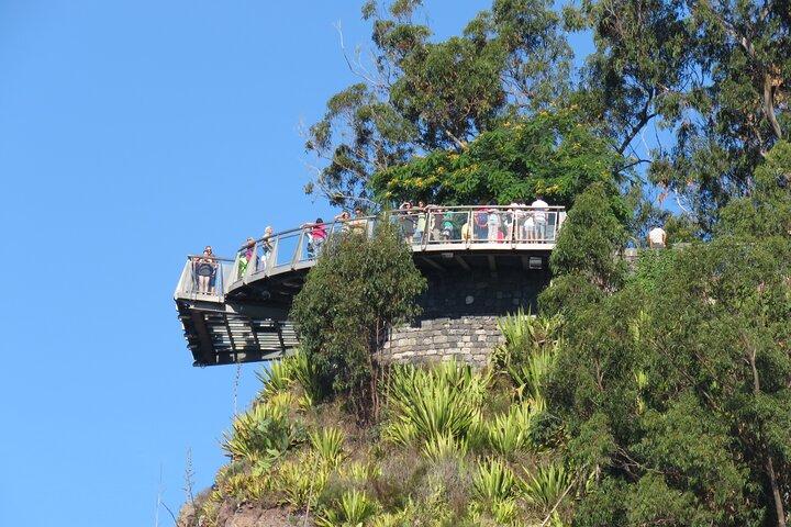 マデイラでのスカイウォーク、ブドウ園、風景、4x4の体験