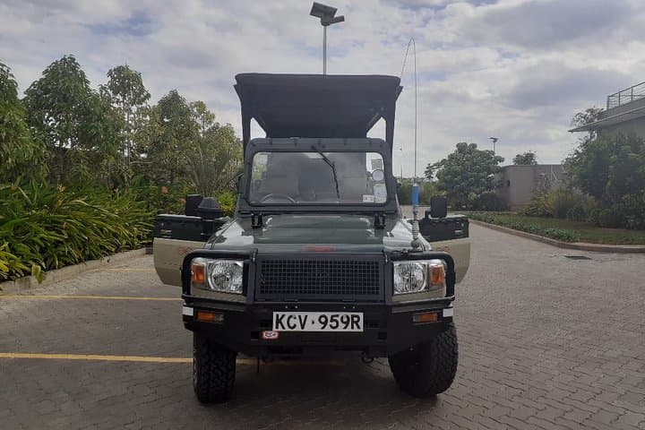 Half-Day Private Tour in Open Jeep at Nairobi Park