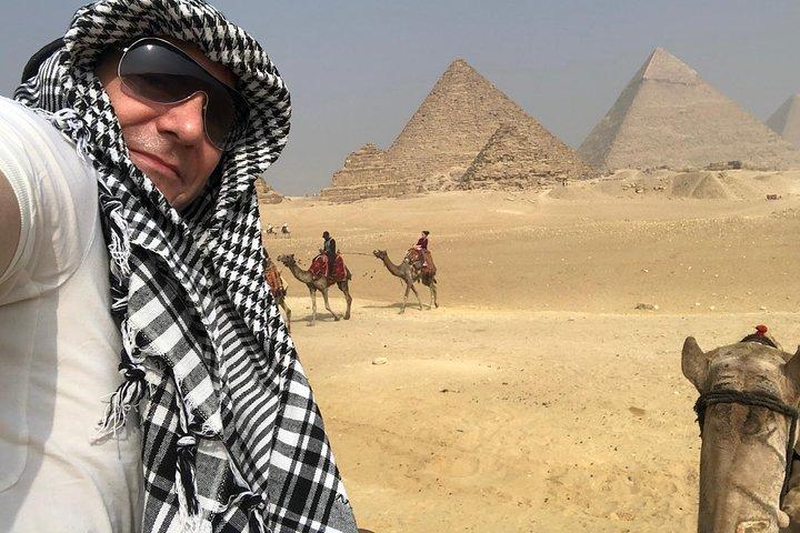 Gita privata di mezza giornata Giza Pyramids Sphinx, Camel Riding & lunch