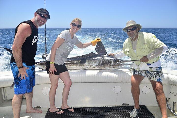8 ore di pesca sportiva privata a Cabo San Lucas