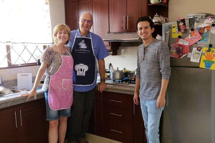 Cours de cuisine et visite du marché à Cuenca
