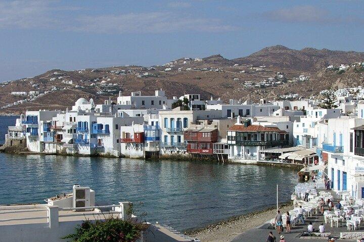 Visite privée de 9 jours à Milos, Santorin, Mykonos, Délos
