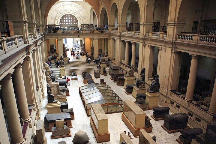 Nationalmuseet, Egyptisk Museum og Giza-pyramiderne