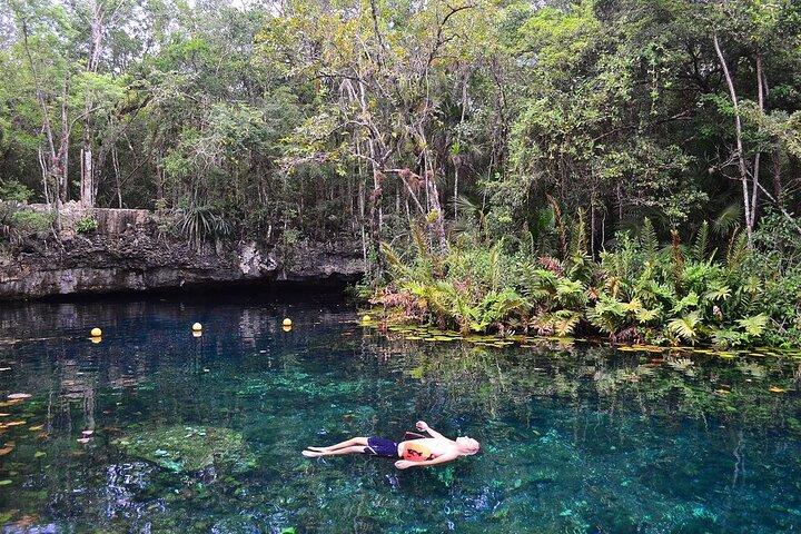 Cenote Triple Adventure Tour i Tulum