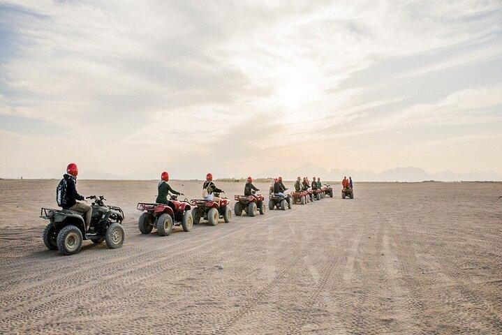 Hurghada: quadsafari, bedoeïenendorp; BBQ feest