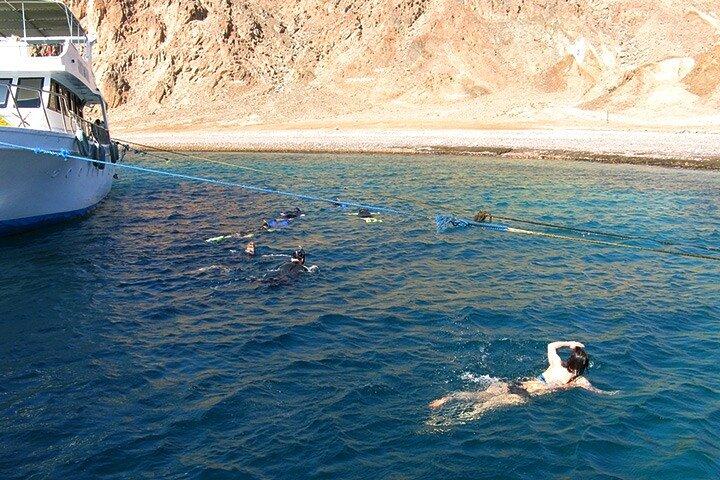 Snorkeling sull'isola di Tiran Escursione in barca da Sharm El Sheikh