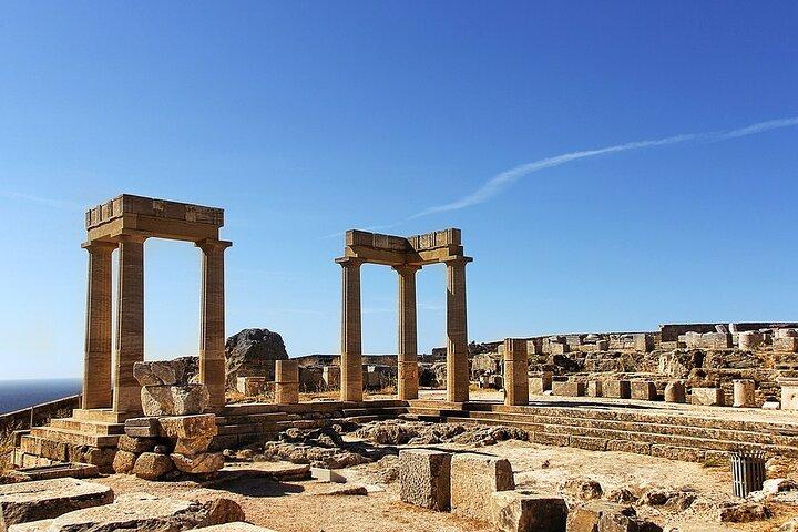 Excursion privée à Rhodes Shore Lindos, Acropole et Filerimos Hill