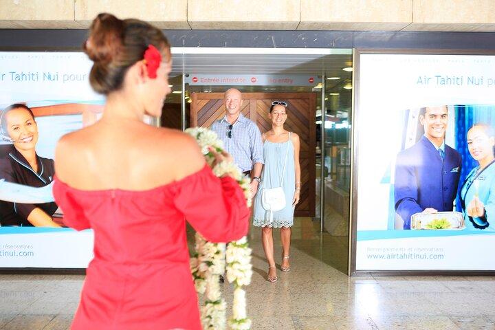 Gemeinsamer Transfer: Flughafen Tahiti zum Hotel oder Kreuzfahrthafen