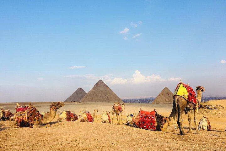 Kairo Sightseeing Tour (Giza Pyramiden + Museum + Khan el Khalili Basar)