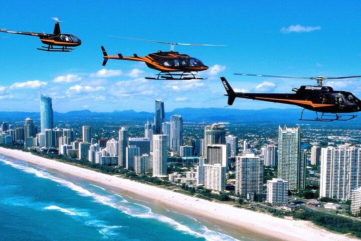 Gold Coast Helicopter 10 min Flight and Jet Boat Ride
