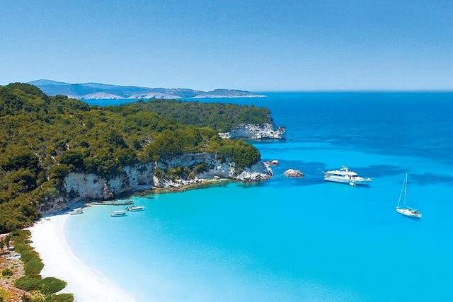 Paxos Blue Caves