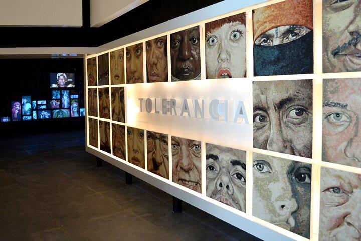 Entrance and tour of Museum Memory and Tolerance full access