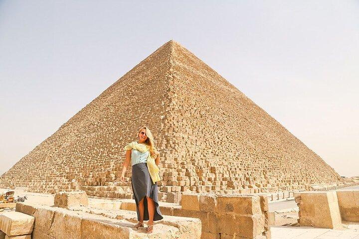 Excursion d'une demi-journée aux pyramides de Gizeh et au Sphinx