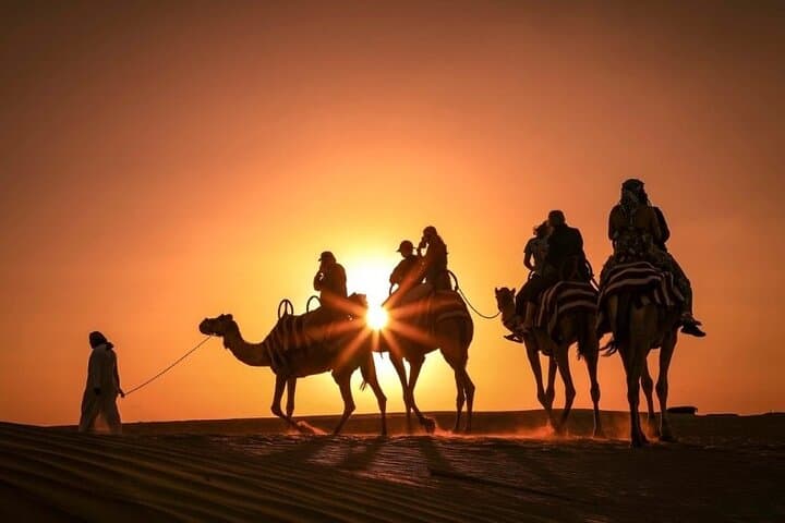 Dinner In Dubai Desert