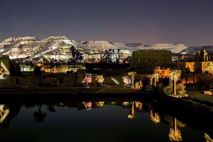 Sound & Light show at Karnak Temple