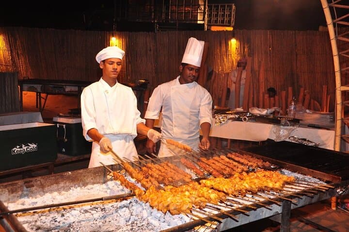Dinner In Dubai Desert