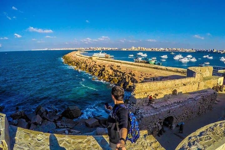 From Cairo: Alexandria Catacomb, Lighthouse, Citadel Trip & Lunch