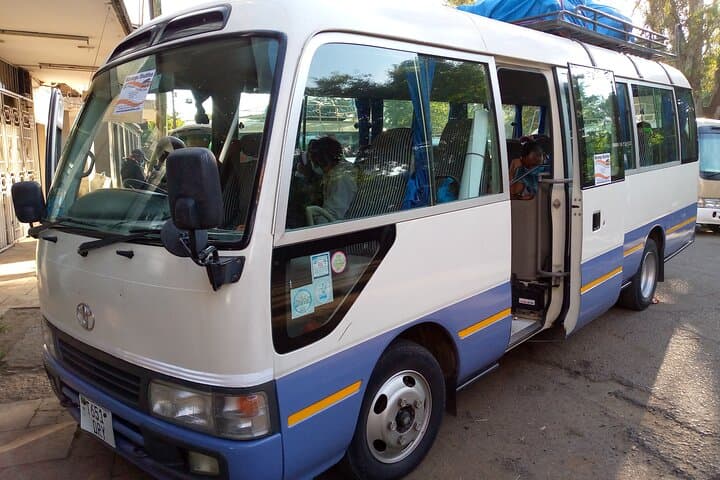 Shuttle Bus from Wilson and Jomo Kenyatta Airport Nairobi to Arusha and Moshi