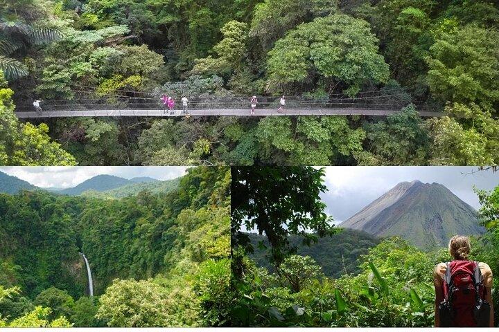 Wanderfreunde (Hängebrücken + La Fortuna Wasserfall + Vulkanwanderung)