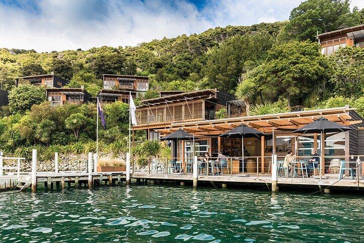 Baie de Many Coves, Marlborough Sounds - Héli-déjeuner au départ de Wellington