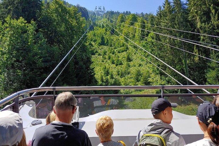 CabriO Verdens første Open Top-svævebanebillet til Mt Stanserhorn