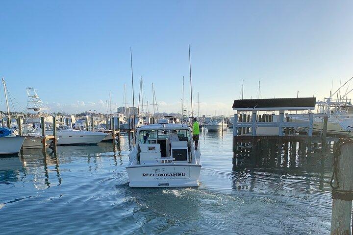 4 Stunden 38ft Reel Dreams Private Charter in Nassau
