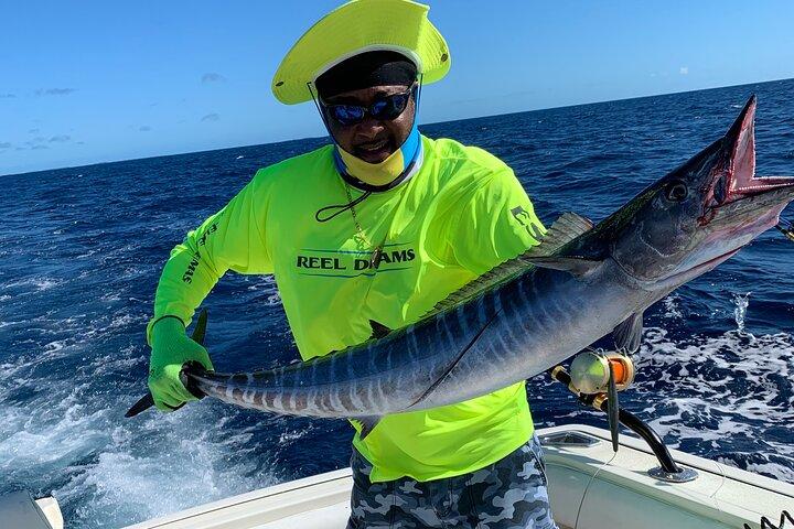 4 Stunden 38ft Reel Dreams Private Charter in Nassau