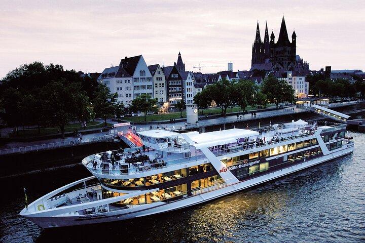 Rhin River Evening Panorama Cruise i Köln