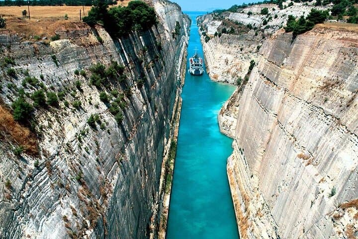 Explore Corinth & Mythical Cave of Lakes, Ride Cog Rail Plus Meal
