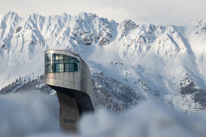 Entrada al estadio Bergisel Ski Jump en Innsbruck