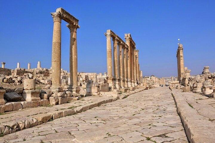 De Amã ao Norte (umm qais, Jerash e ajloun)