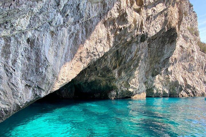 Halvdagstur på Capri med privat båt