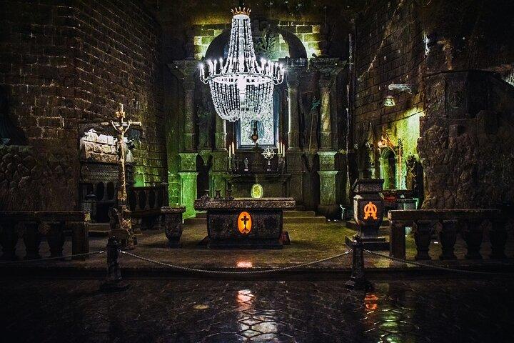Wieliczka Salt Mineガイド付きツアー(ピックアップあり)