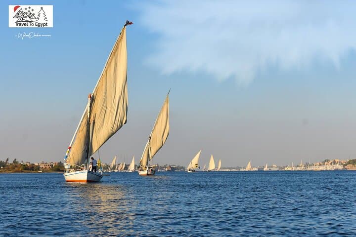 Luxor Nile River Private Felucca Ride at Sunset