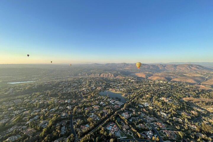 Voo de balão de ar quente compartilhado em Temecula